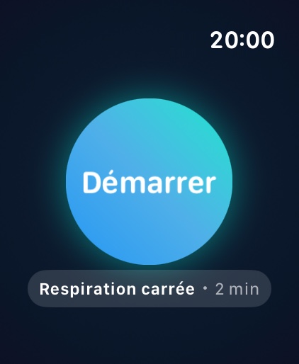 Soluklan sur l’Apple Watch : le cercle pour commencer